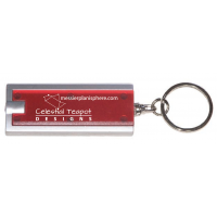 Red LED Key Chain Flashlight